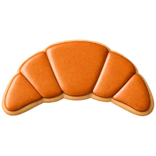 Croissant • Ausstechform, mit Prägung • 6 cm